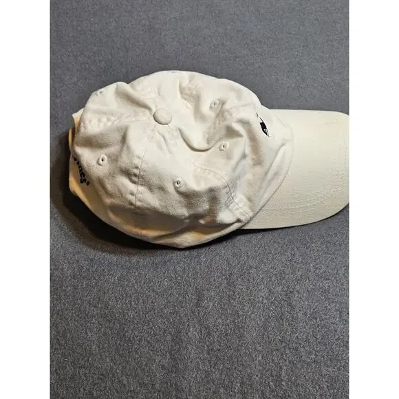 Vineyard Vines Hat Whale Vineyard White Hat Adjustable Adult Size Hat Cap - Picture 5 of 8